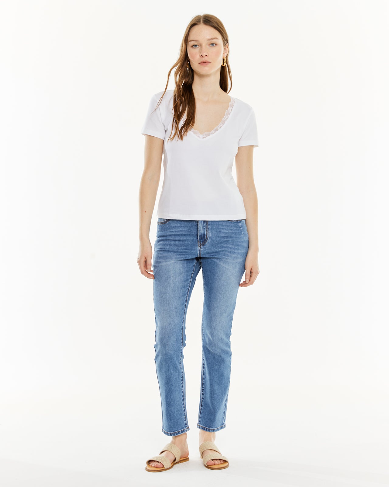 Camiseta puntilla