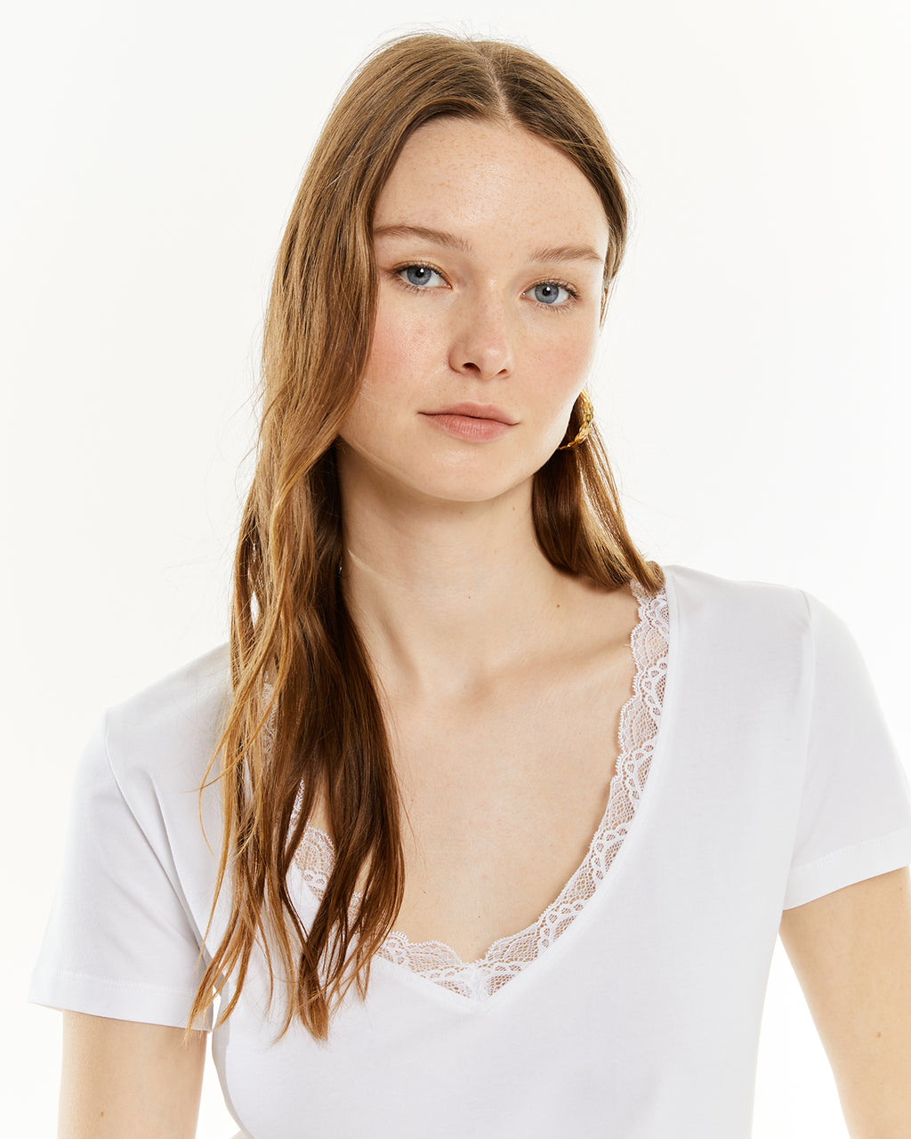 Camiseta puntilla