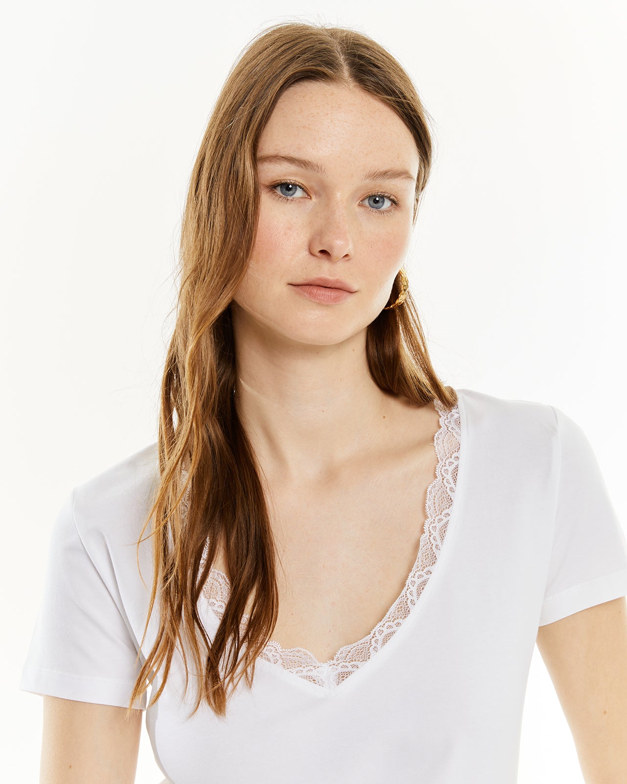 Camiseta puntilla