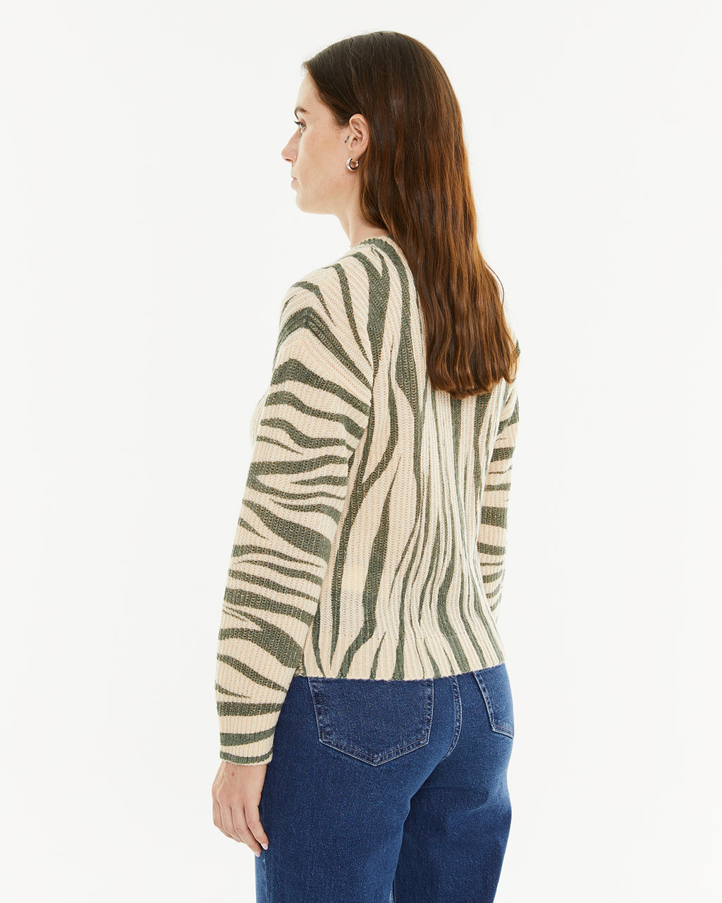 Jersey estampado efecto animal print